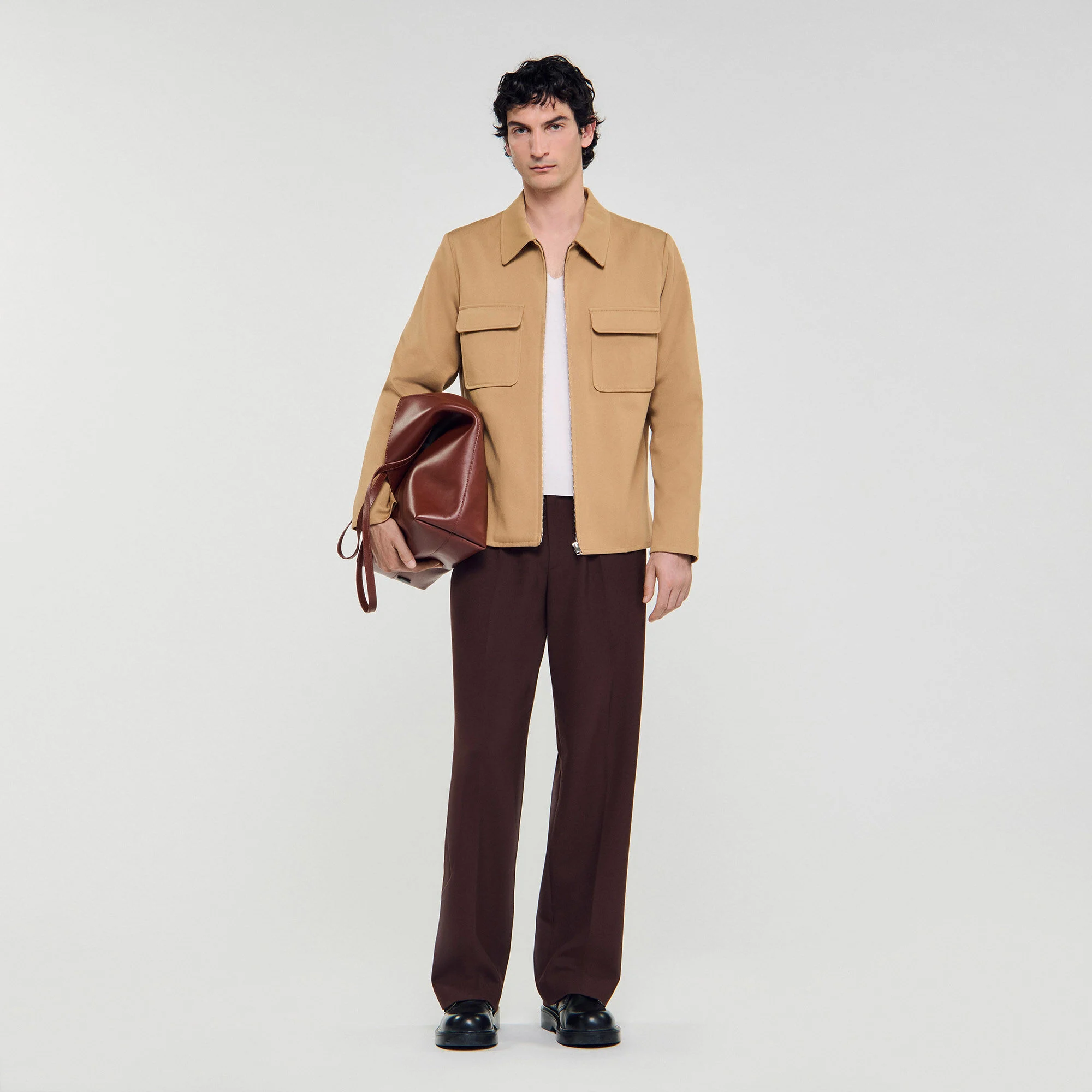 Zip-up pocket jacket