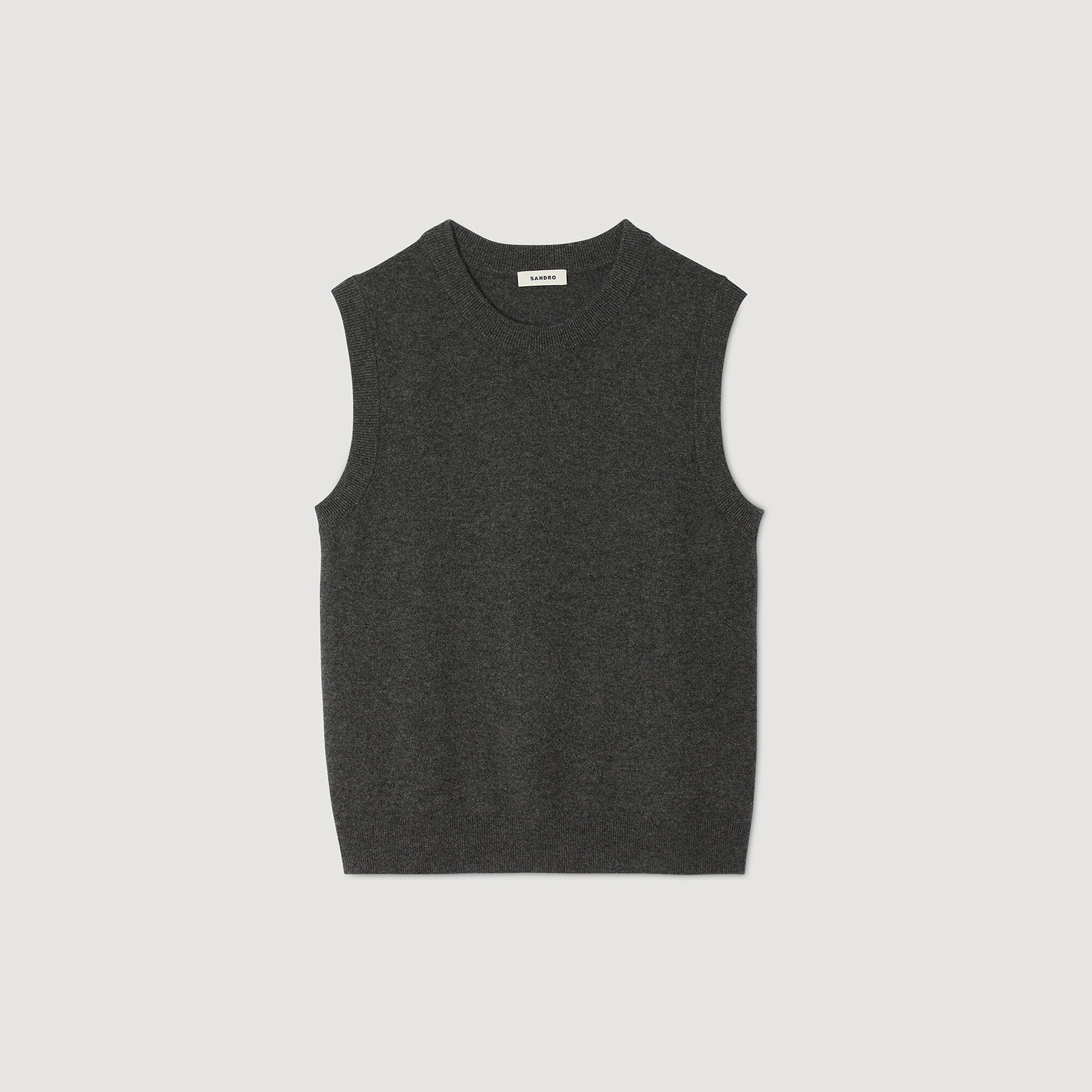 Cashmere sweater vest