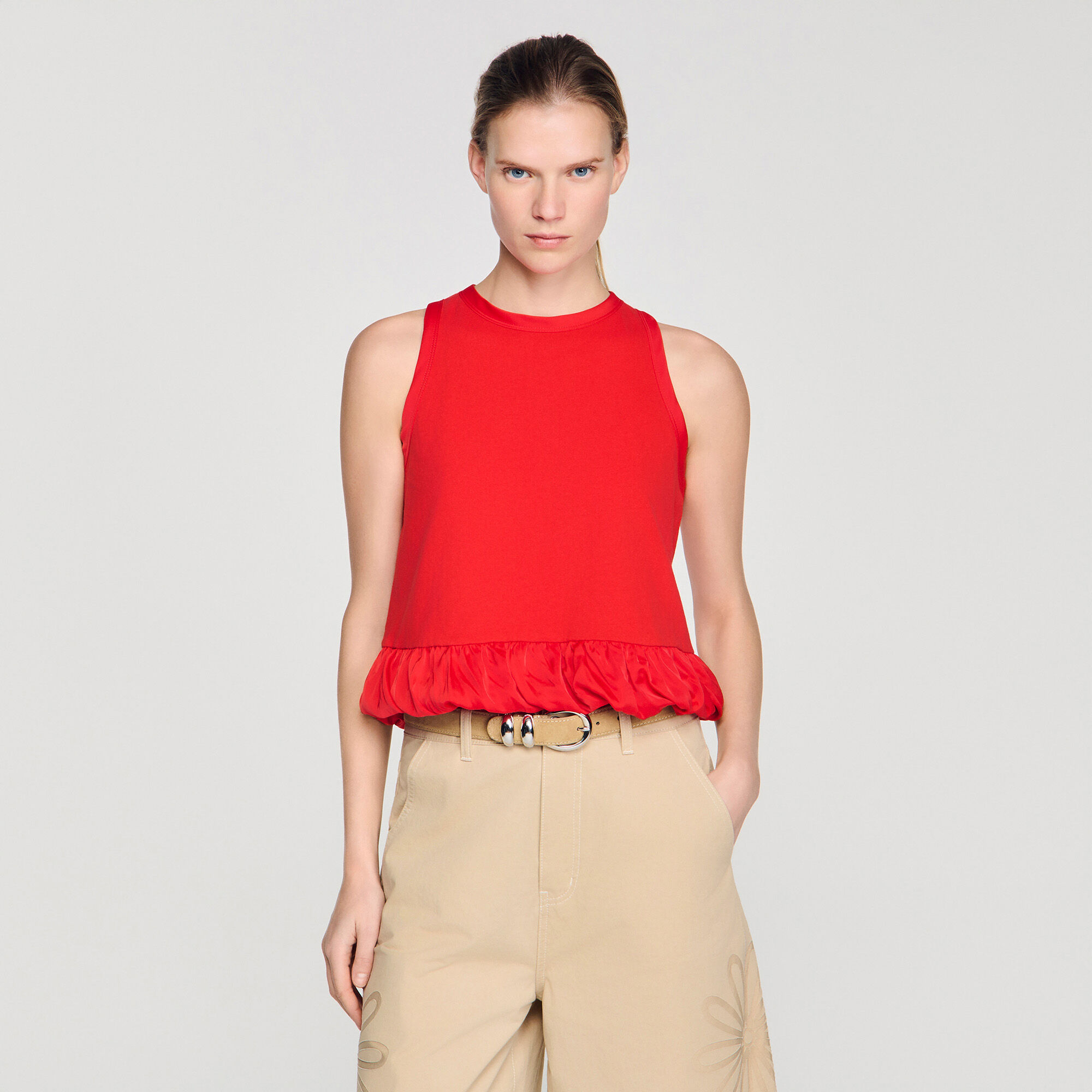 Ruffle top