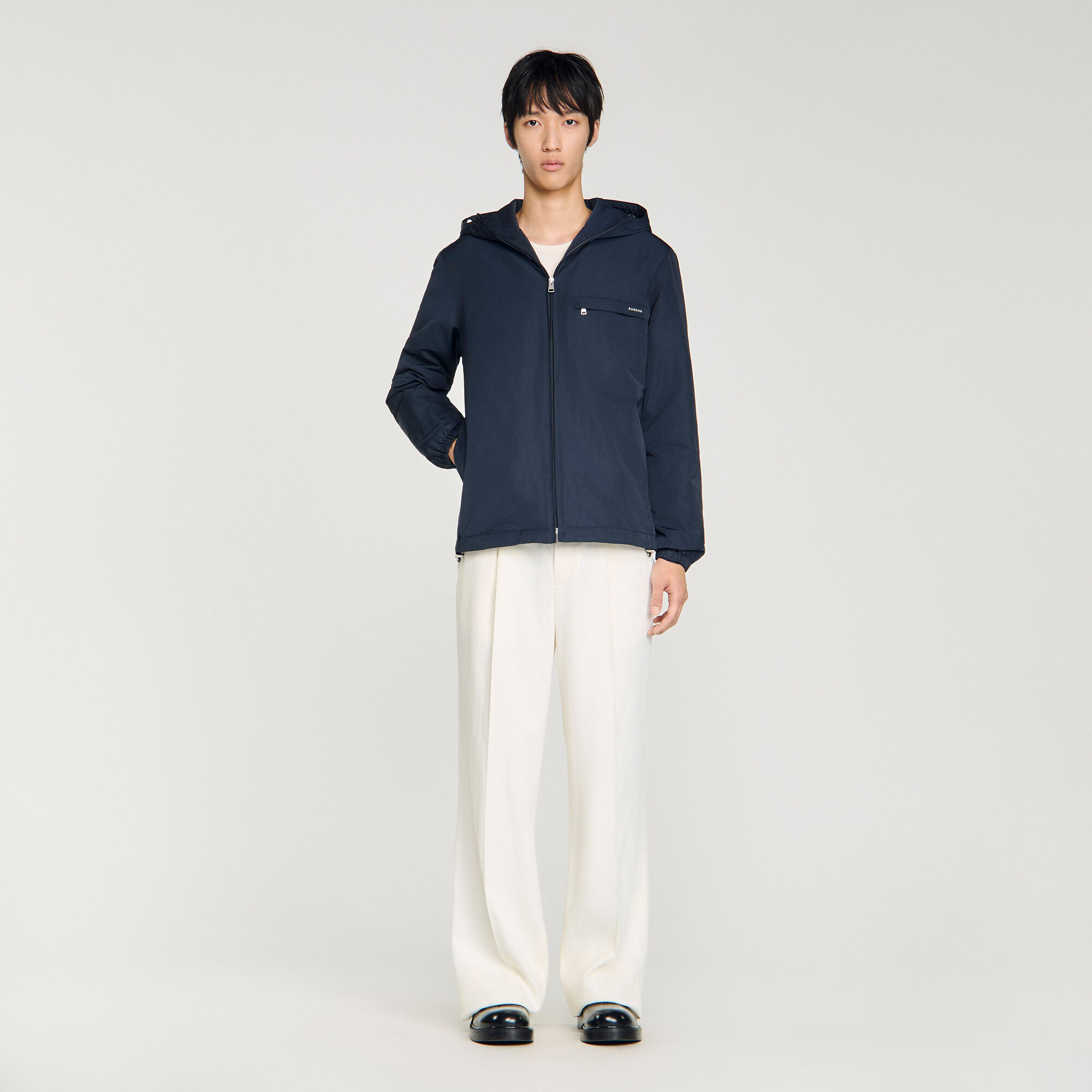 Nylon windbreaker