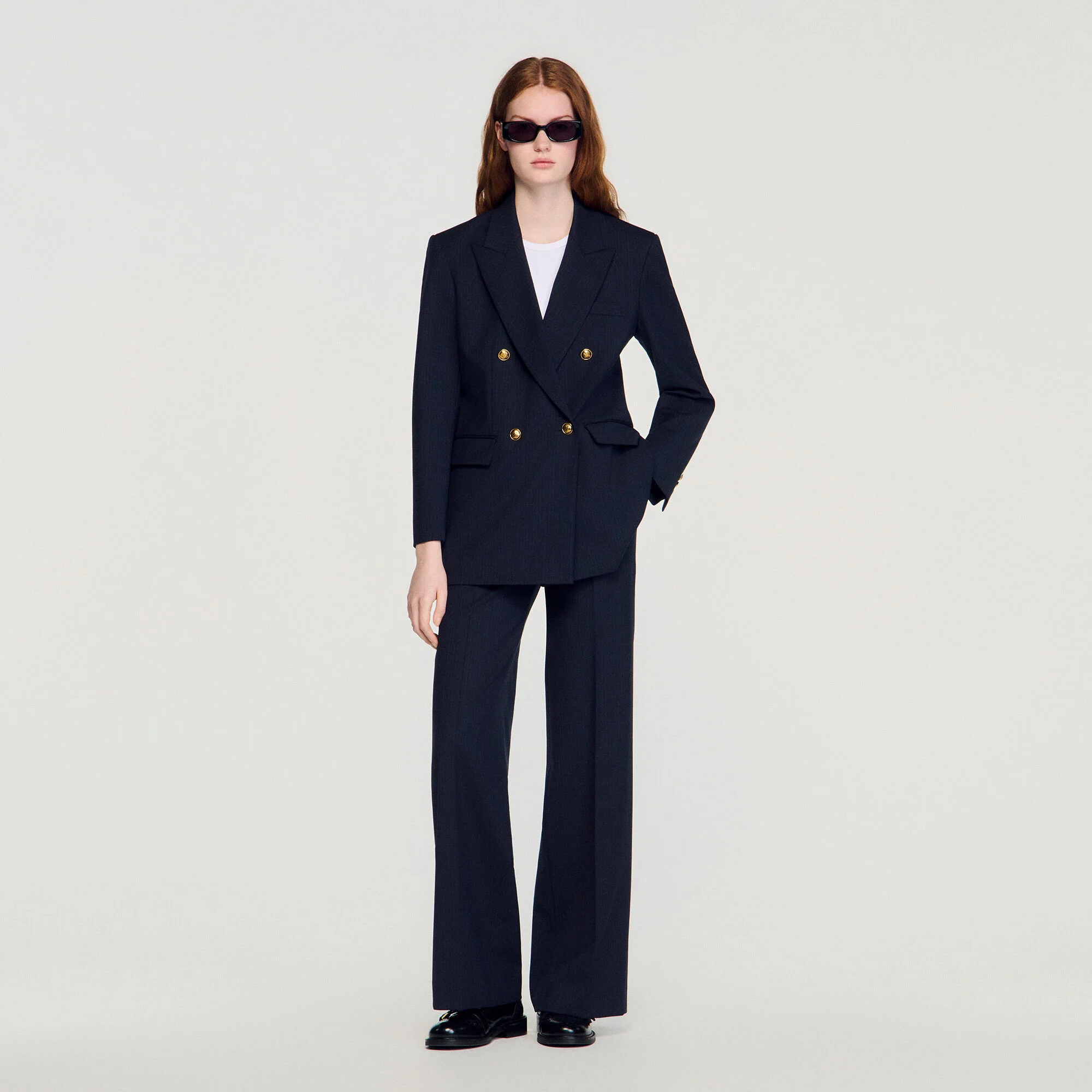 Pinstripe jacket