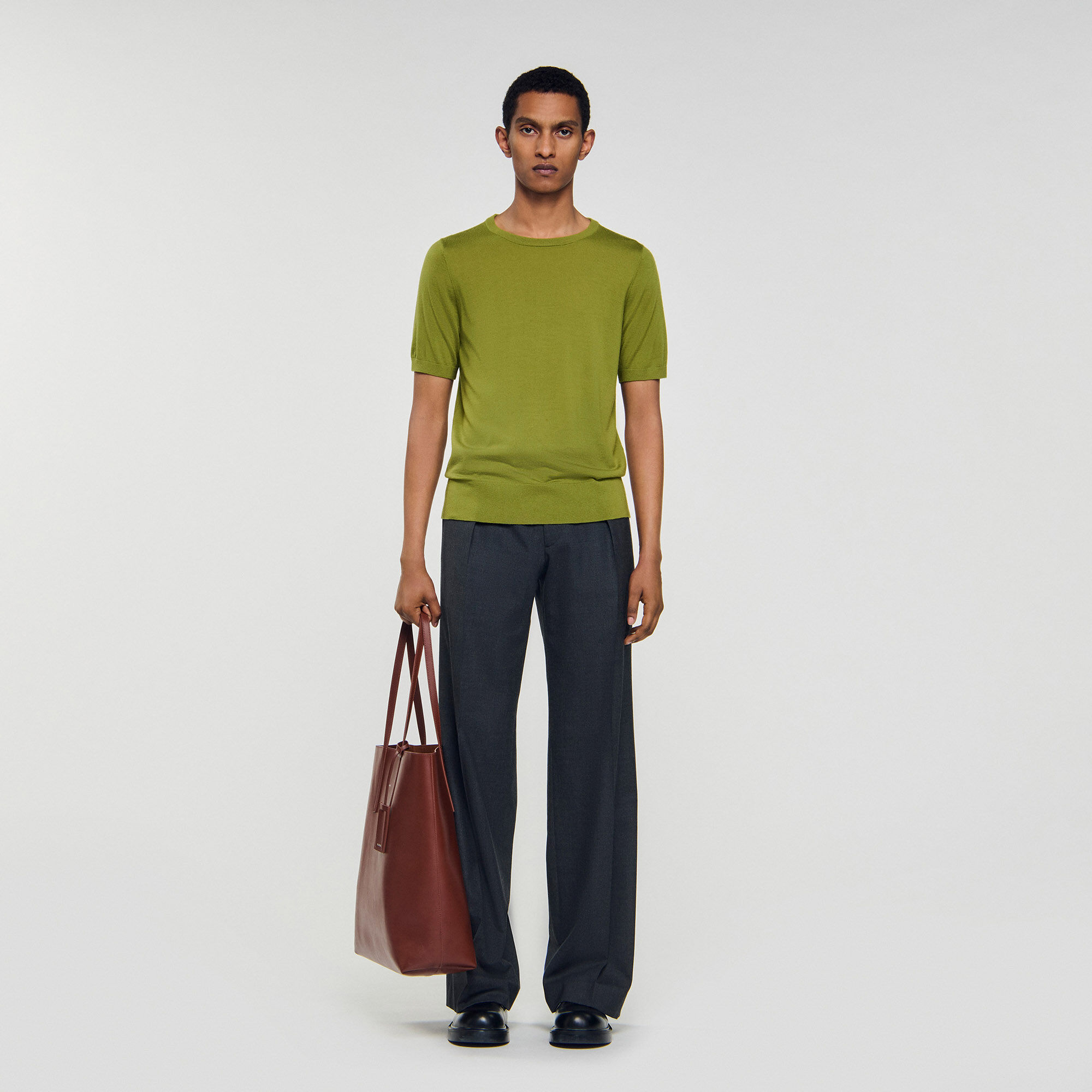 Knit T-shirt