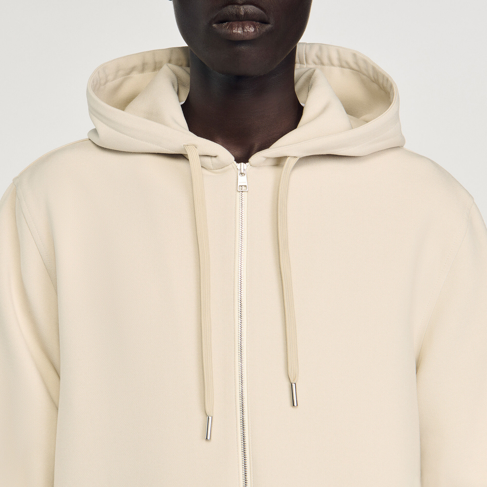 Hooded shirt jacket