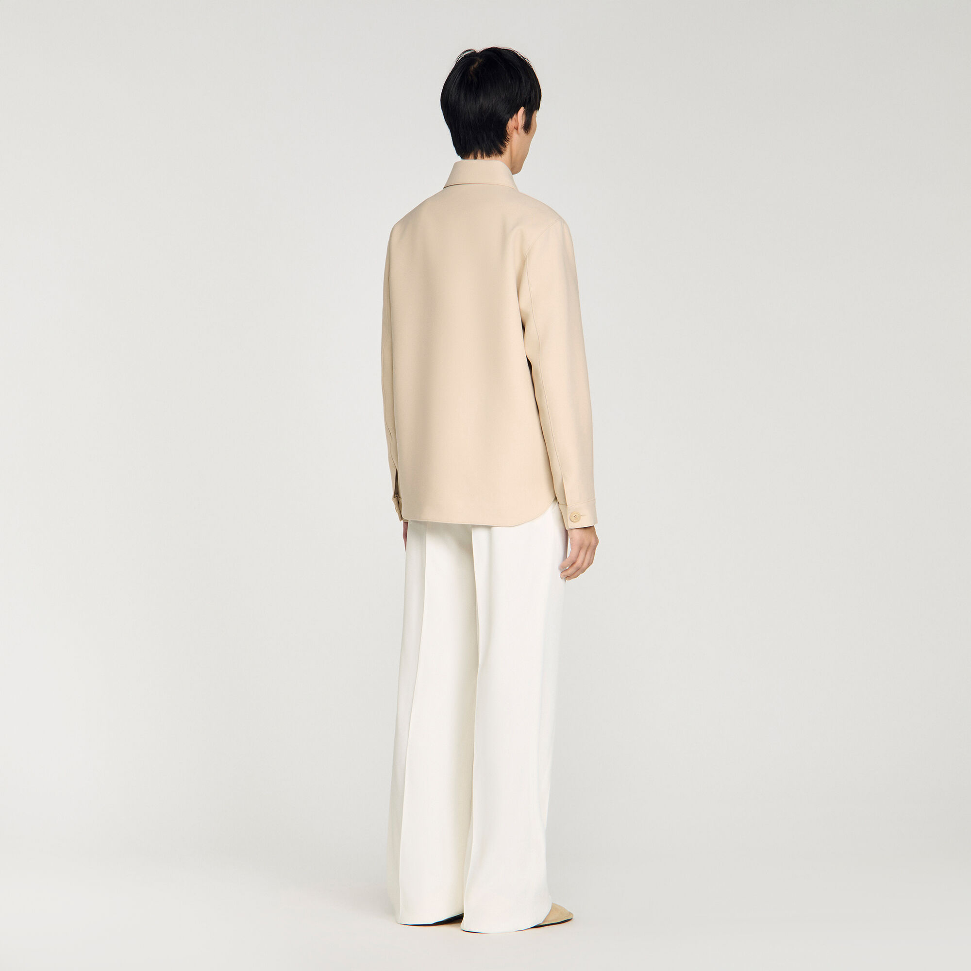Buttoned oversized shirt