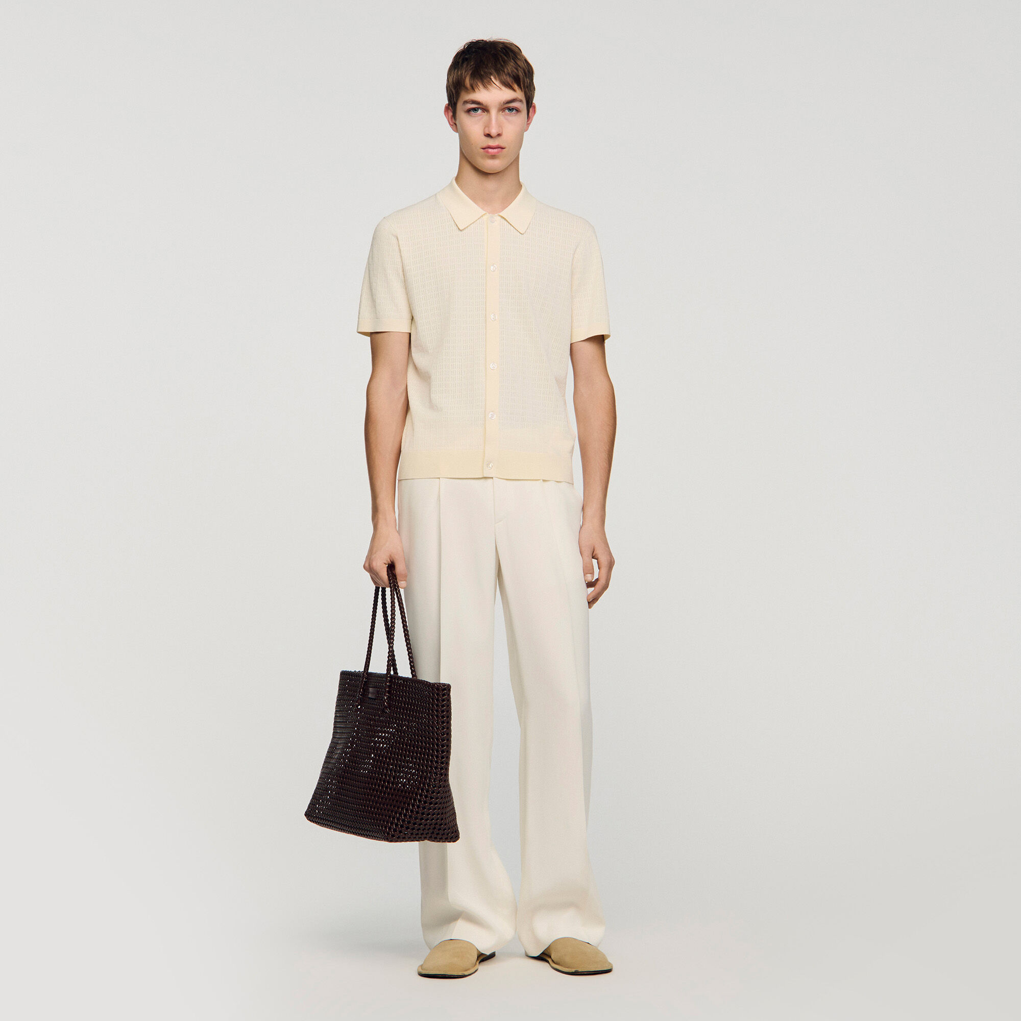 Openwork shirt