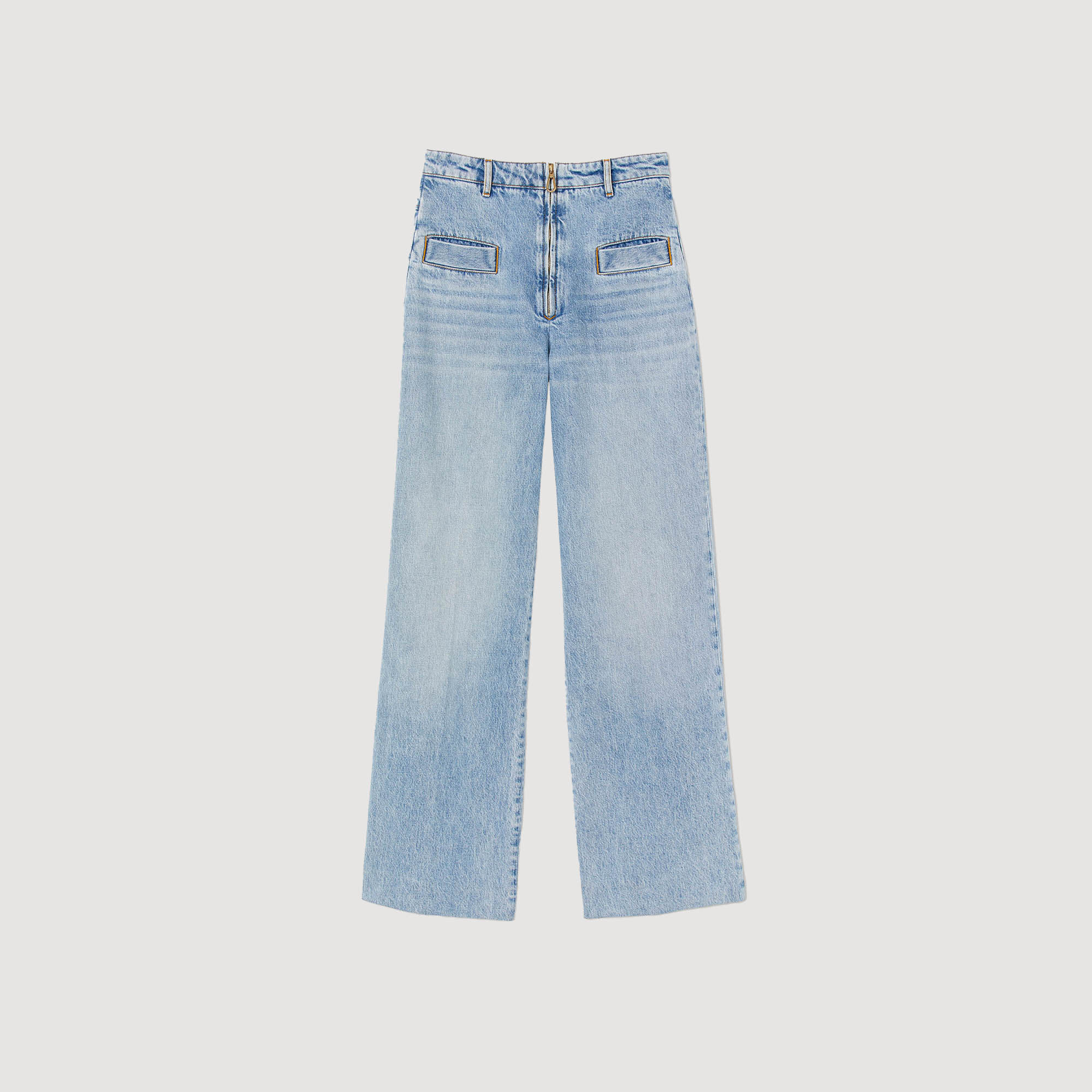Wide-leg jeans