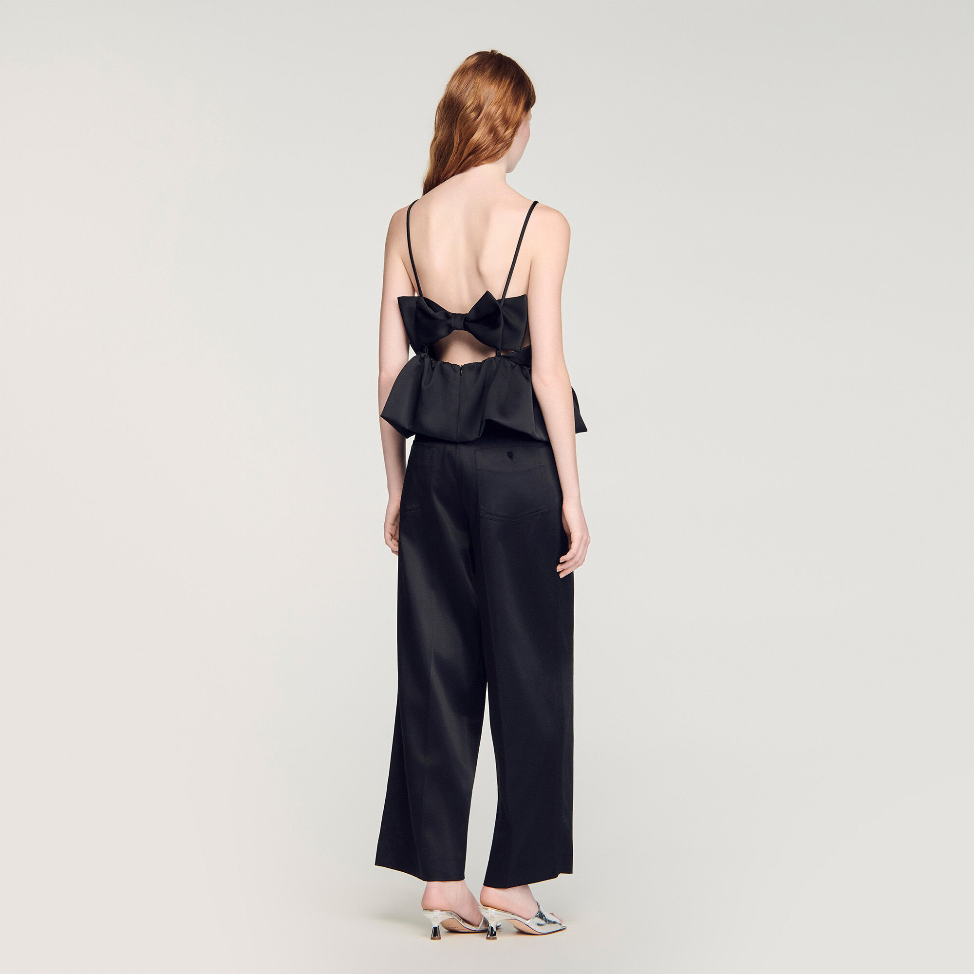 Peplum crop top
