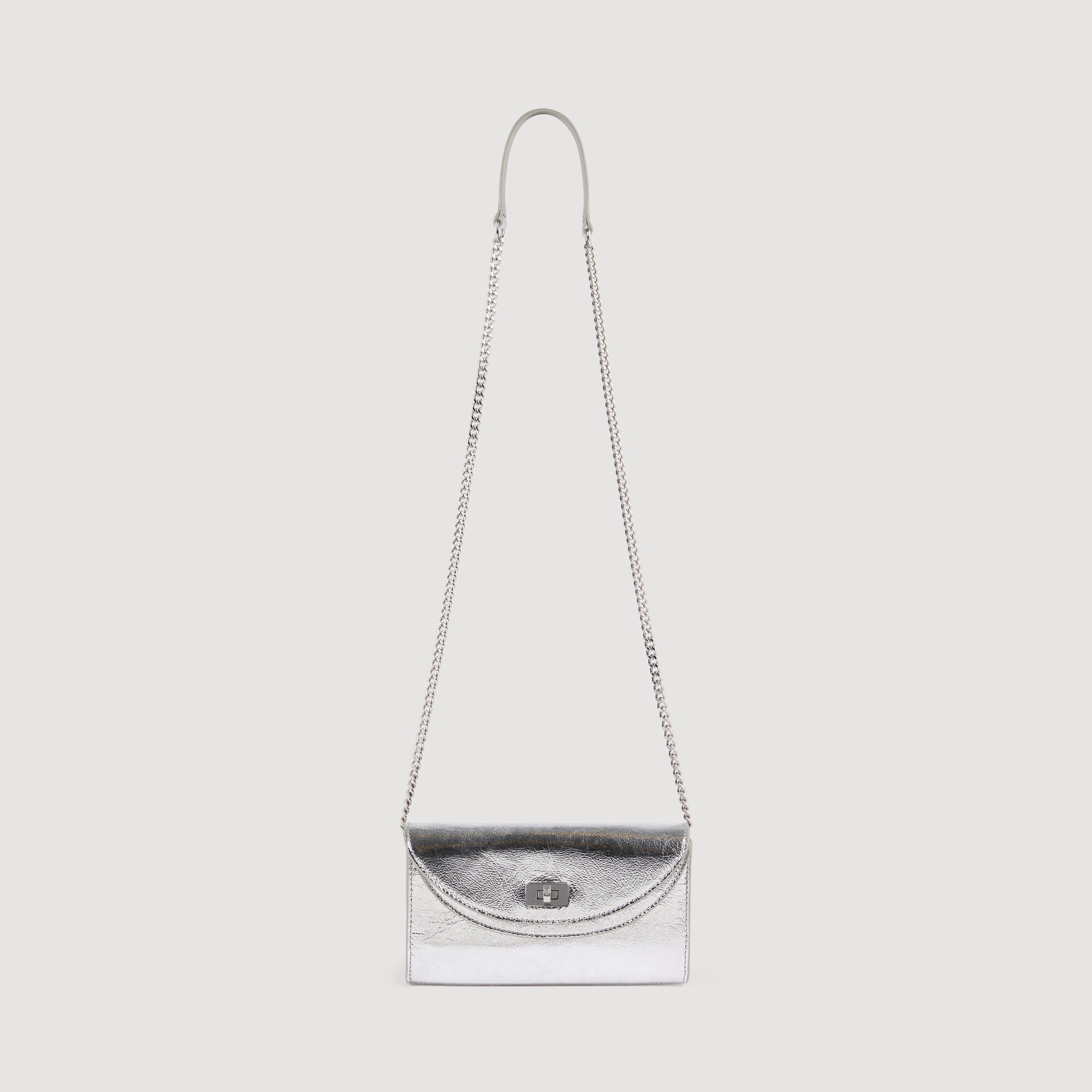 Mambo leather clutch