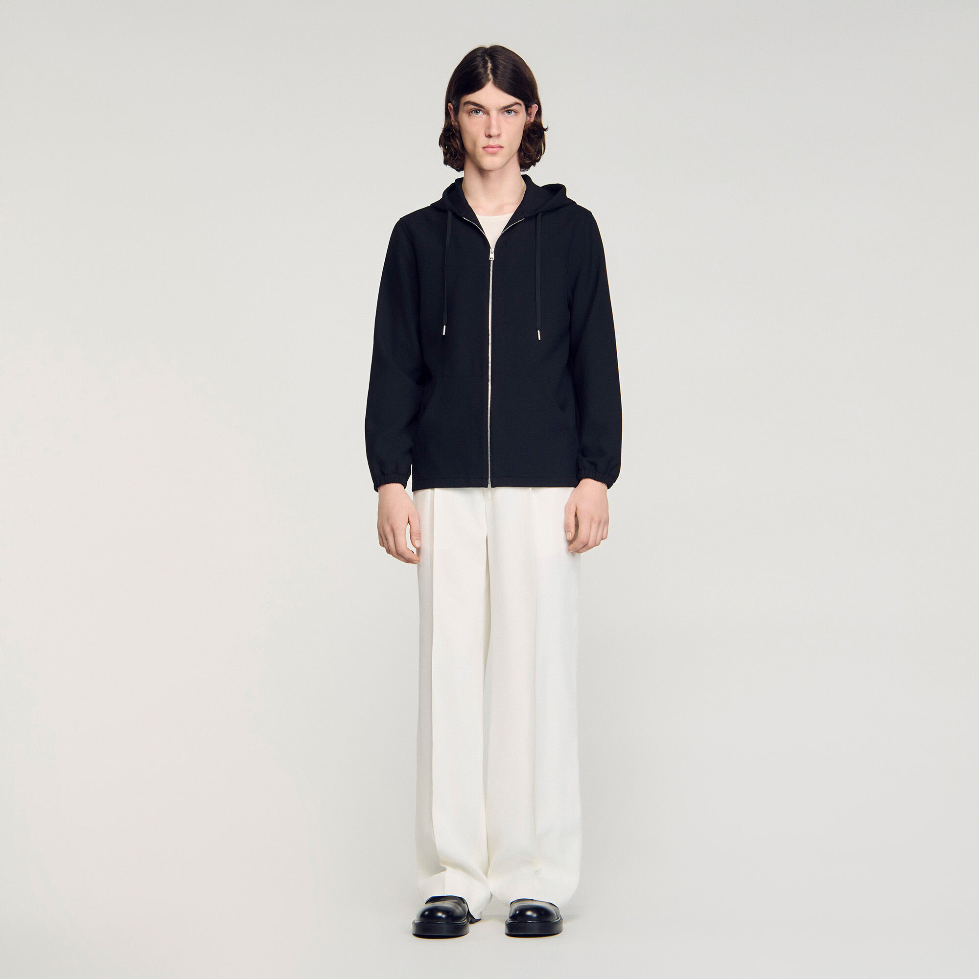 Hooded shirt