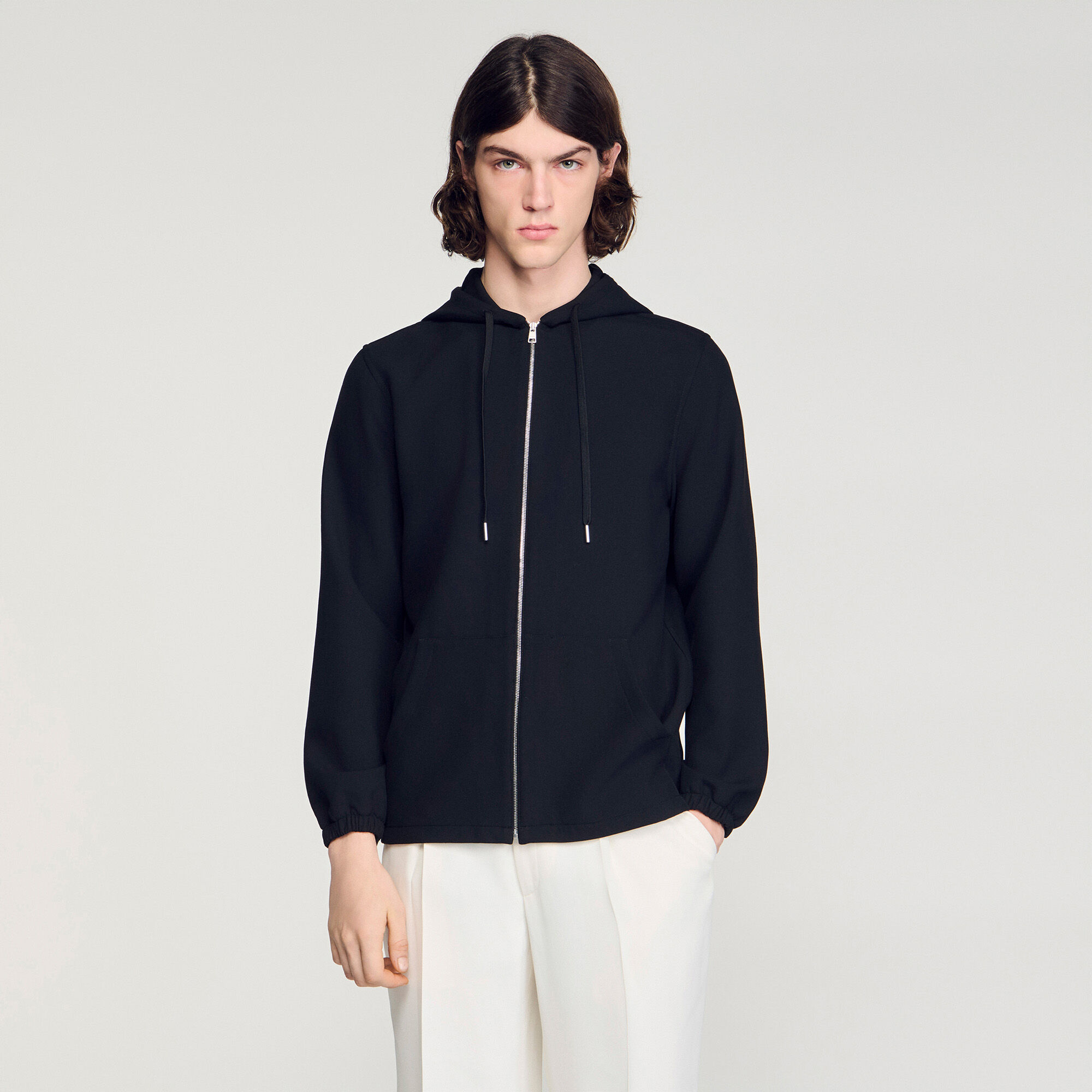 Hooded shirt