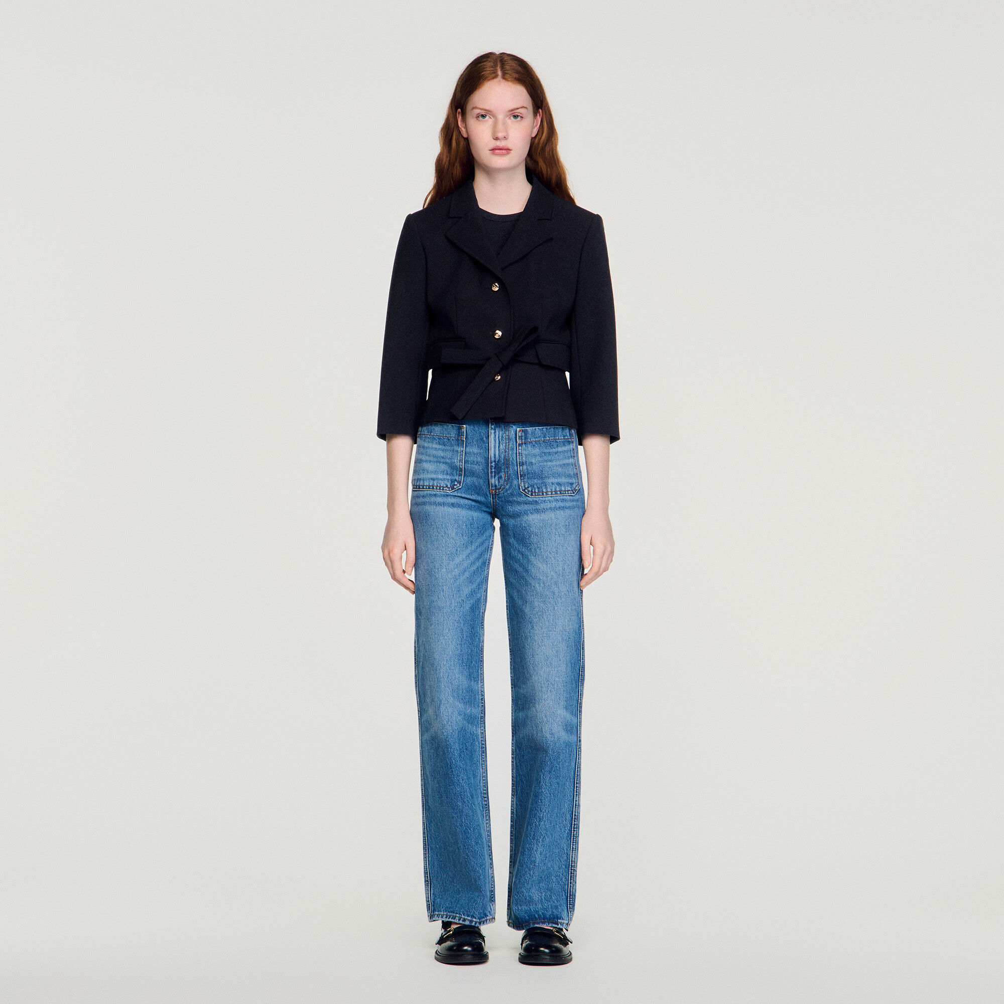 Short tailored jacket